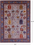 Persian Fine Serapi Hand Knotted Wool Rug - 9' 8" X 13' 9" - Golden Nile