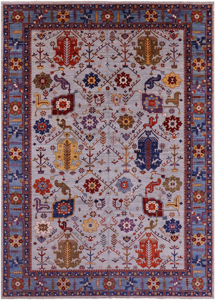Persian Fine Serapi Hand Knotted Wool Rug - 9' 8" X 13' 9" - Golden Nile