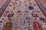 Persian Fine Serapi Hand Knotted Wool Rug - 9' 8" X 13' 9" - Golden Nile