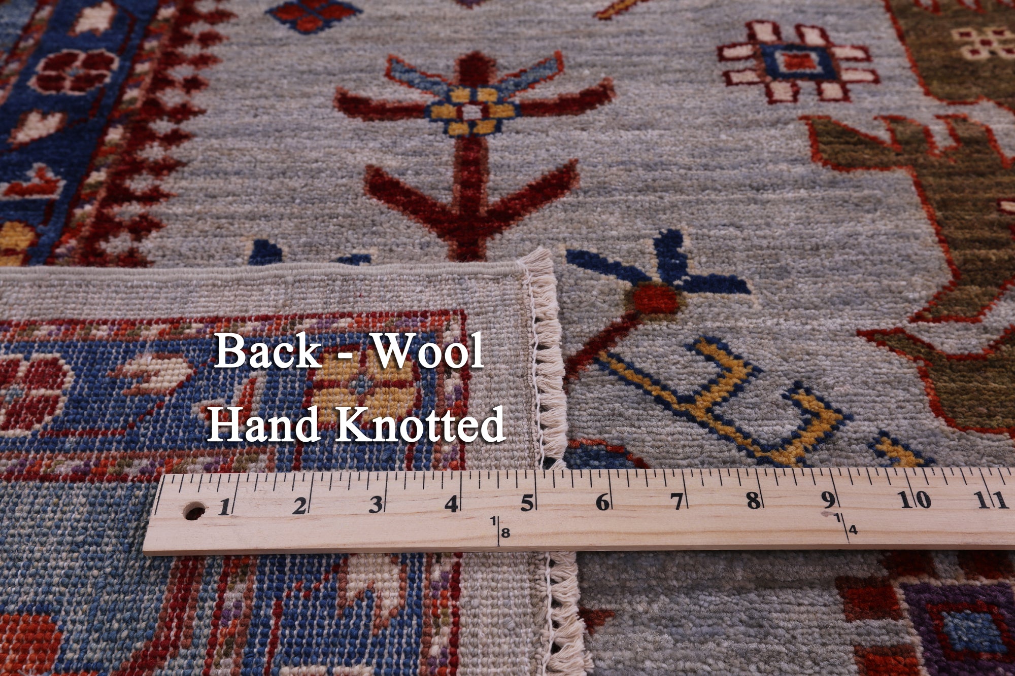 Persian Fine Serapi Hand Knotted Wool Rug - 9' 8" X 13' 9" - Golden Nile