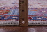 Persian Fine Serapi Hand Knotted Wool Rug - 9' 8" X 13' 9" - Golden Nile