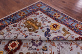 Persian Fine Serapi Hand Knotted Wool Rug - 9' 8" X 13' 9" - Golden Nile