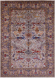 Persian Fine Serapi Hand Knotted Wool Rug - 9' 7" X 13' 5" - Golden Nile