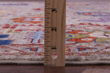 Persian Fine Serapi Handmade Wool Rug - 9' 0" X 11' 11" - Golden Nile