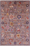 Persian Fine Serapi Hand Knotted Wool Rug - 6' 0" X 8' 10" - Golden Nile