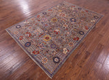 Persian Fine Serapi Hand Knotted Wool Rug - 6' 0" X 8' 10" - Golden Nile