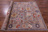 Persian Fine Serapi Hand Knotted Wool Rug - 6' 0" X 8' 10" - Golden Nile