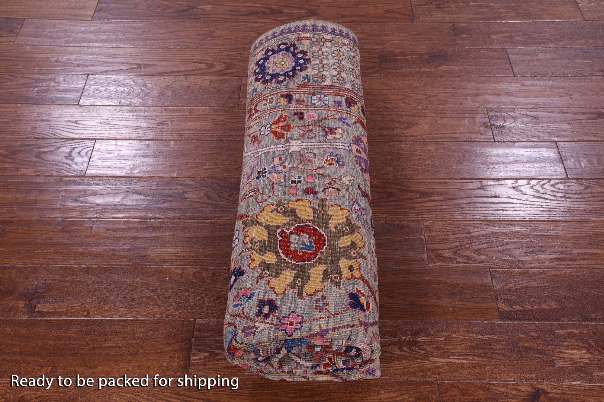 Persian Fine Serapi Hand Knotted Wool Rug - 6' 0" X 8' 10" - Golden Nile