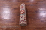Persian Fine Serapi Hand Knotted Wool Runner Rug - 2' 8" X 9' 8" - Golden Nile