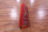 Tribal Persian Gabbeh Handmade Wool Rug - 8' 2" X 9' 9" - Golden Nile
