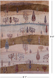Tribal Persian Gabbeh Handmade Wool Rug - 6' 1" X 9' 0" - Golden Nile
