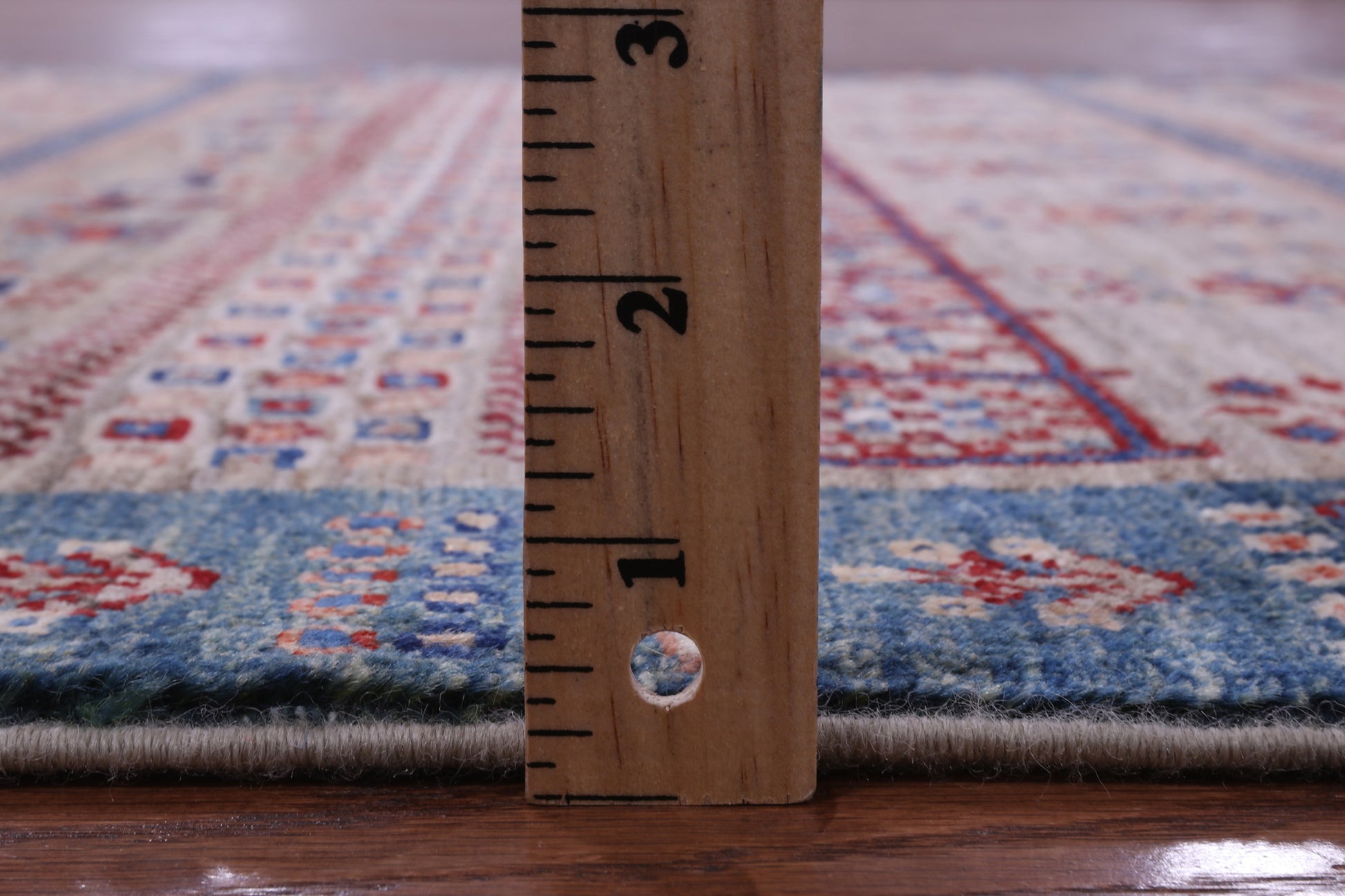 Tribal Persian Gabbeh Hand Knotted Wool Rug - 3' 11" X 6' 0" - Golden Nile