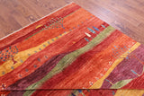 Tribal Persian Gabbeh Hand Knotted Wool Rug - 9' 9" X 13' 4" - Golden Nile