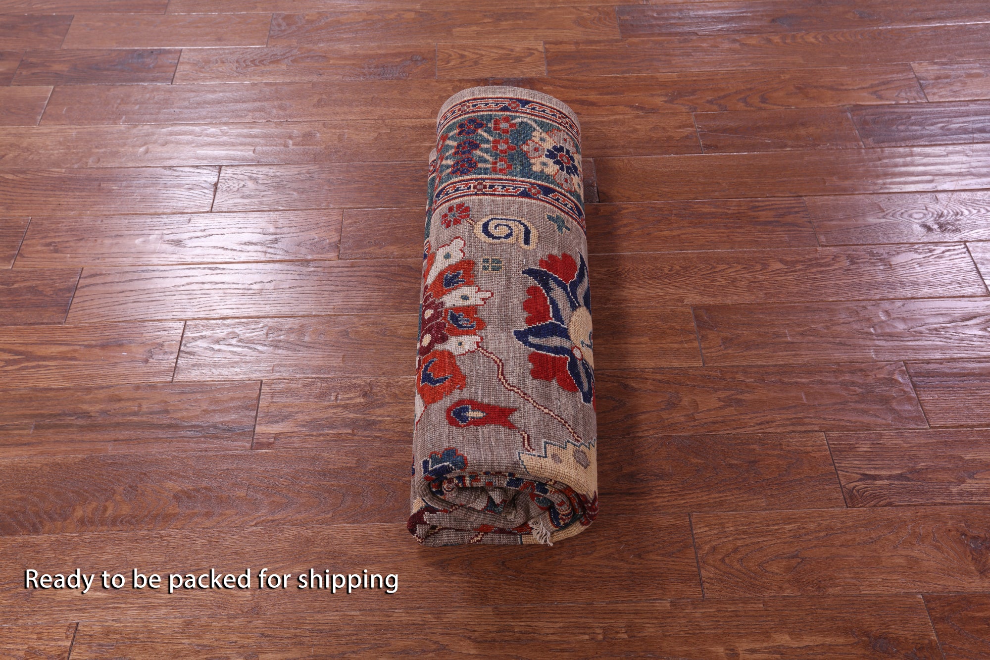 Persian Fine Serapi Hand Knotted Wool Rug - 5' 1" X 7' 0" - Golden Nile