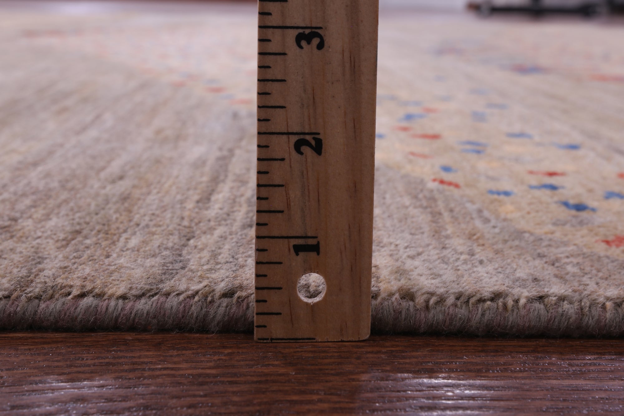 Tribal Persian Gabbeh Hand Knotted Wool Rug - 8' 8" X 11' 9" - Golden Nile