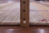Tribal Persian Gabbeh Hand Knotted Wool Rug - 4' 11" X 6' 4" - Golden Nile