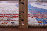 Tribal Persian Gabbeh Hand Knotted Wool Rug - 5' 0" X 6' 5" - Golden Nile