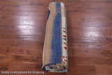Tribal Persian Gabbeh Hand Knotted Wool Rug - 8' 11" X 11' 11" - Golden Nile