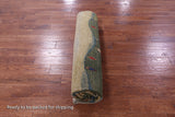 Tribal Persian Gabbeh Hand Knotted Wool Rug - 8' 1" X 9' 8" - Golden Nile