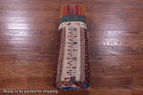 Tribal Persian Gabbeh Hand Knotted Wool Rug - 7' 0" X 10' 2" - Golden Nile