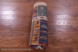 Tribal Persian Gabbeh Handmade Wool Rug - 5' 6" X 7' 8" - Golden Nile