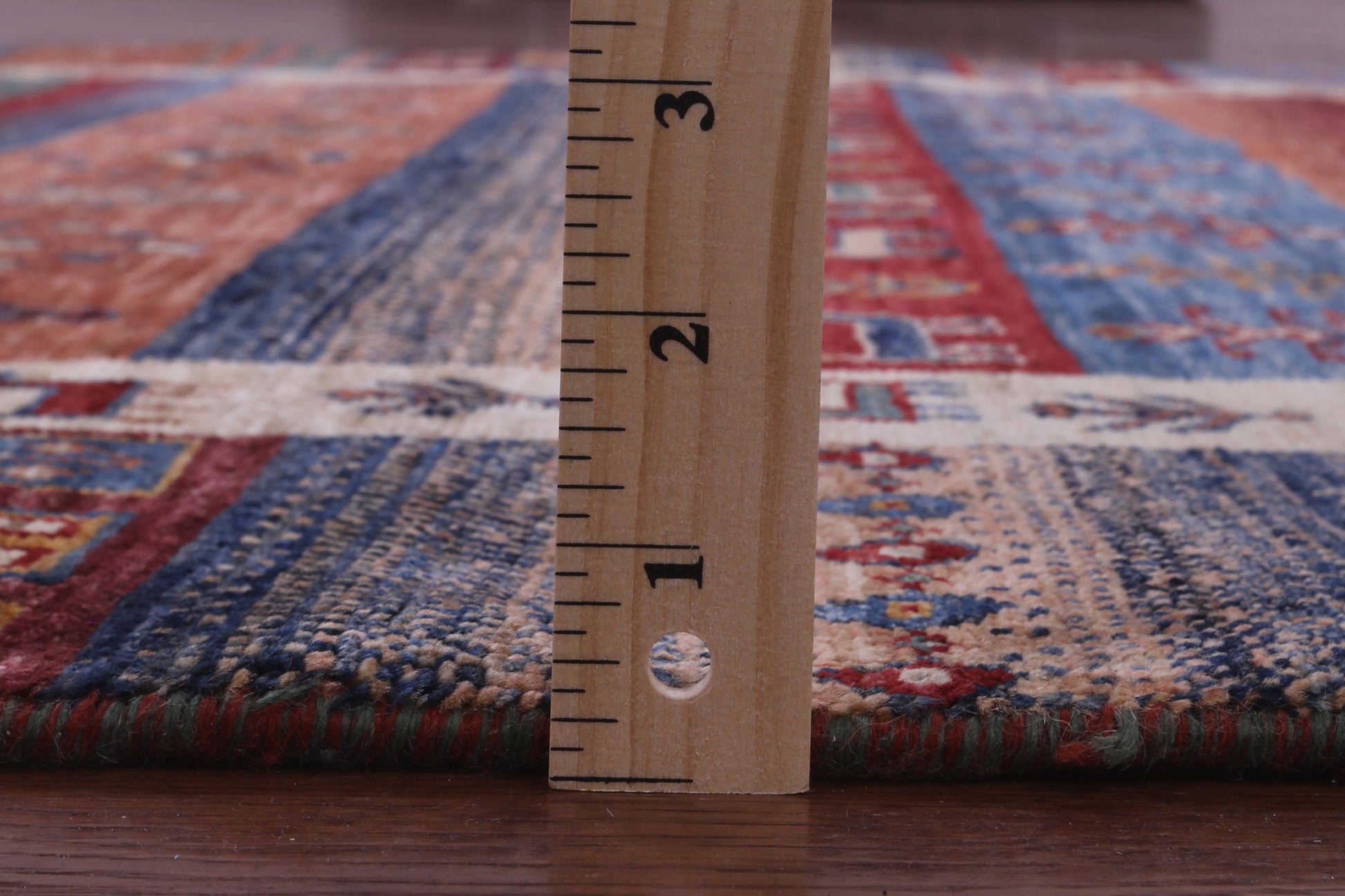 Tribal Persian Gabbeh Hand Knotted Wool Rug - 4' 11" X 6' 6" - Golden Nile