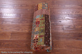 Tribal Persian Gabbeh Handmade Wool Rug - 5' 0" X 6' 11" - Golden Nile