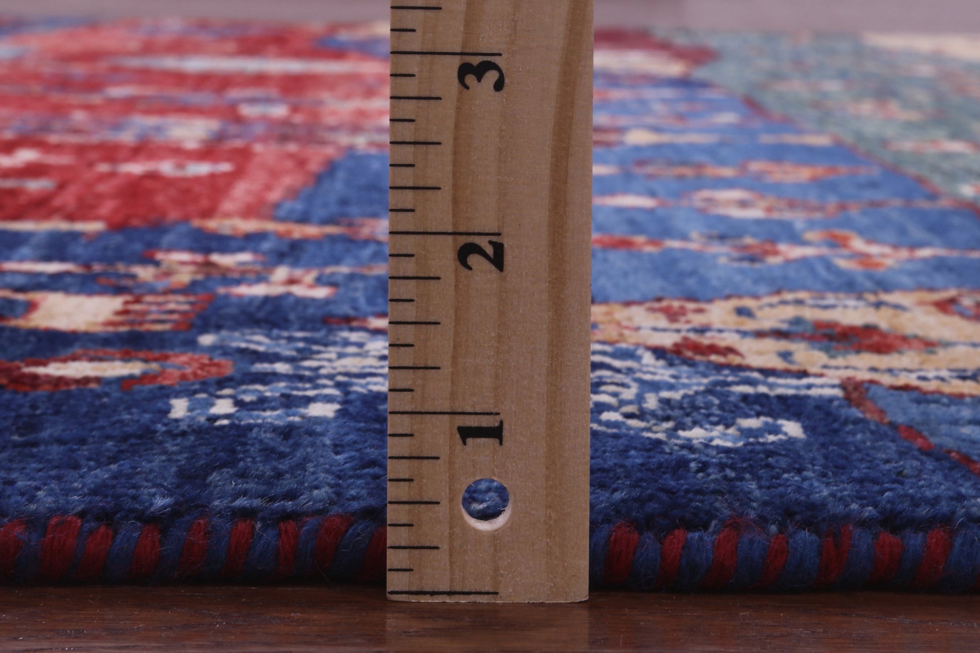 Tribal Persian Gabbeh Hand Knotted Wool Rug - 4' 11" X 7' 8" - Golden Nile