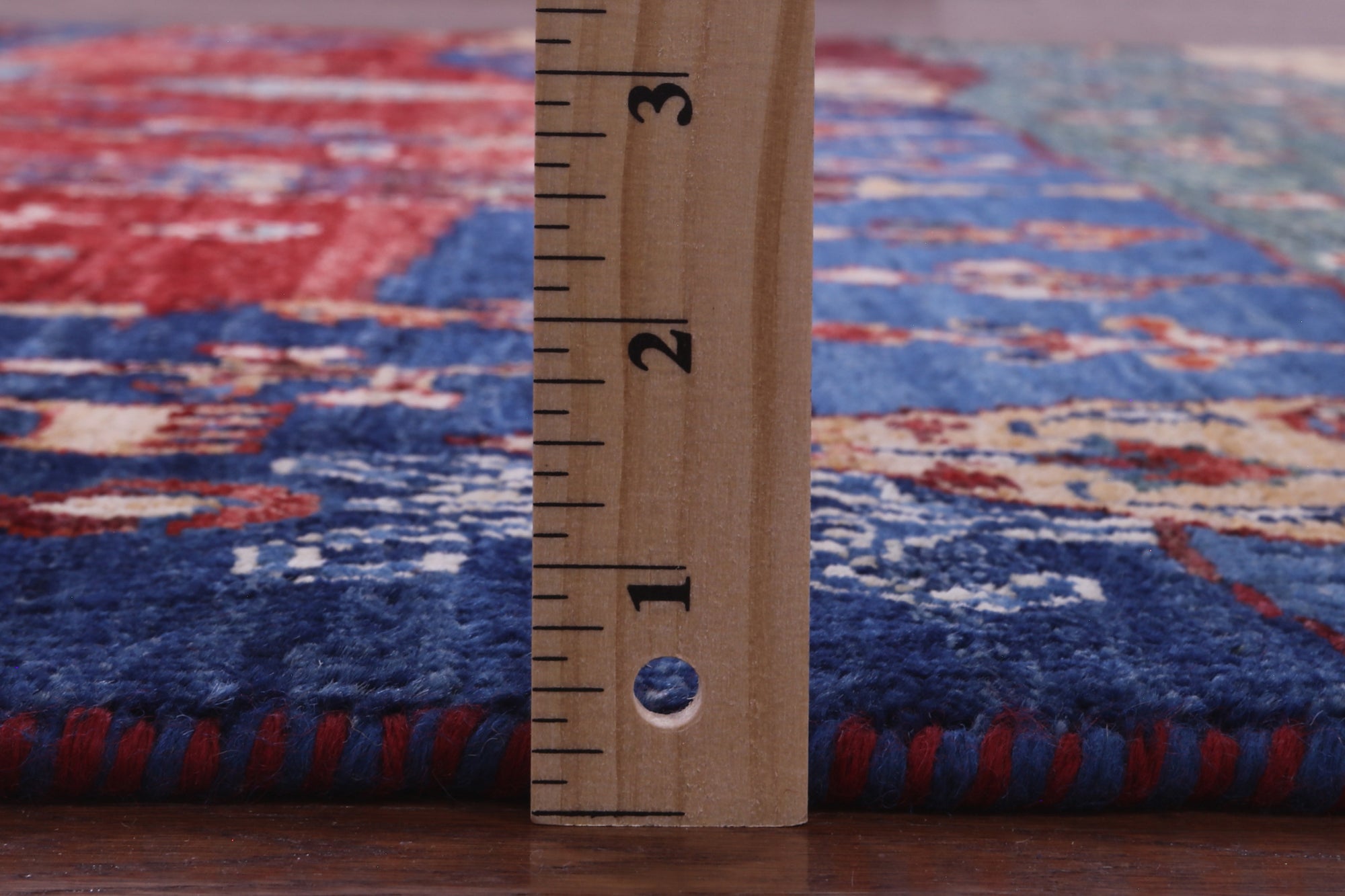 Tribal Persian Gabbeh Hand Knotted Wool Rug - 4' 11" X 7' 8" - Golden Nile