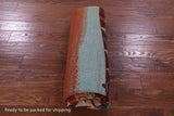 Tribal Persian Gabbeh Hand Knotted Wool Rug - 5' 2" X 6' 10" - Golden Nile