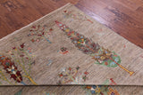 Tribal Persian Gabbeh Hand Knotted Wool Rug - 6' 10" X 10' 0" - Golden Nile