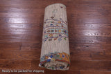 Tribal Persian Gabbeh Hand Knotted Wool Rug - 6' 10" X 10' 0" - Golden Nile
