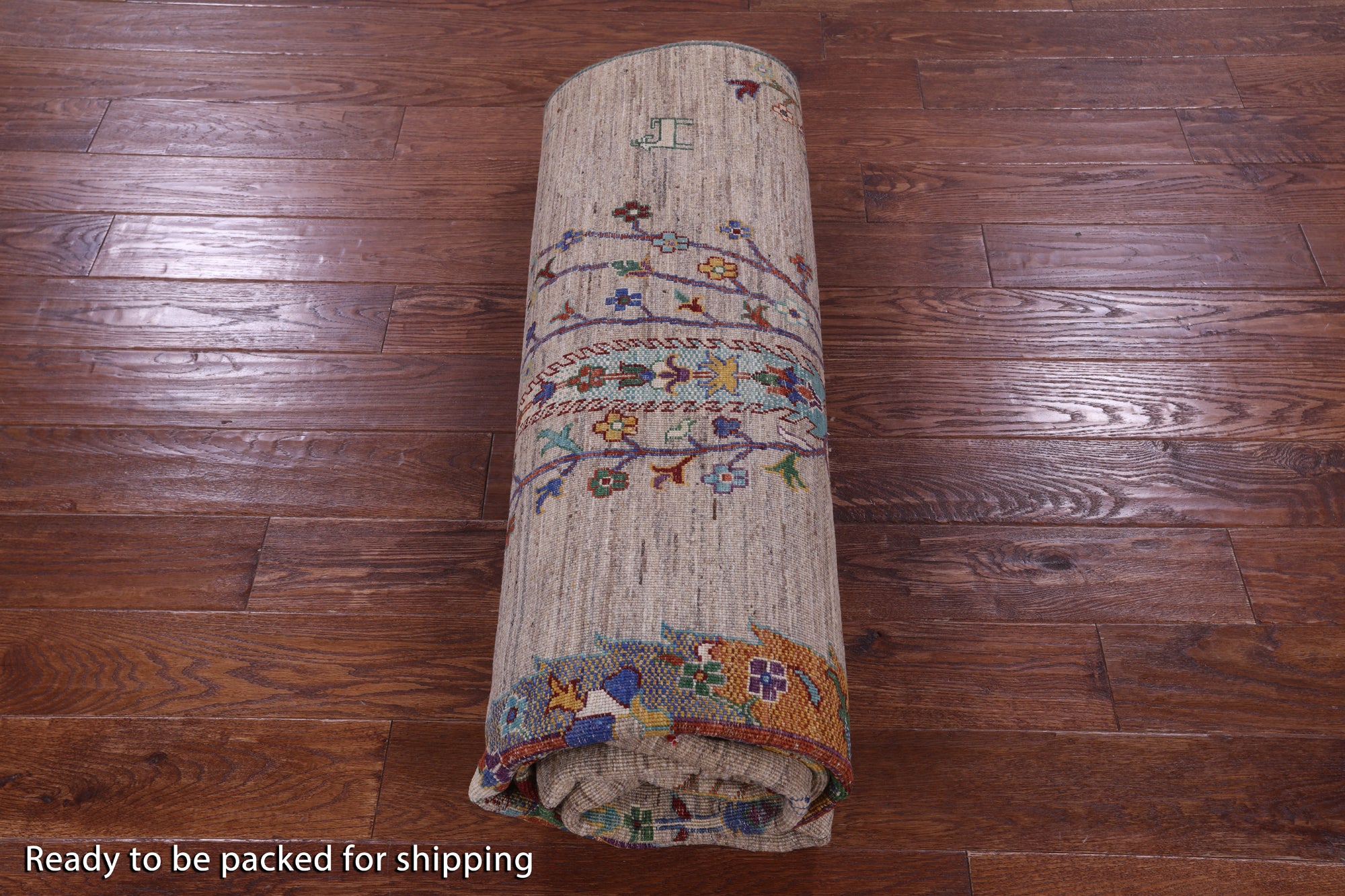Tribal Persian Gabbeh Hand Knotted Wool Rug - 6' 10" X 10' 0" - Golden Nile
