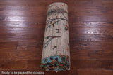 Tribal Persian Gabbeh Hand Knotted Wool Rug - 6' 8" X 9' 7" - Golden Nile