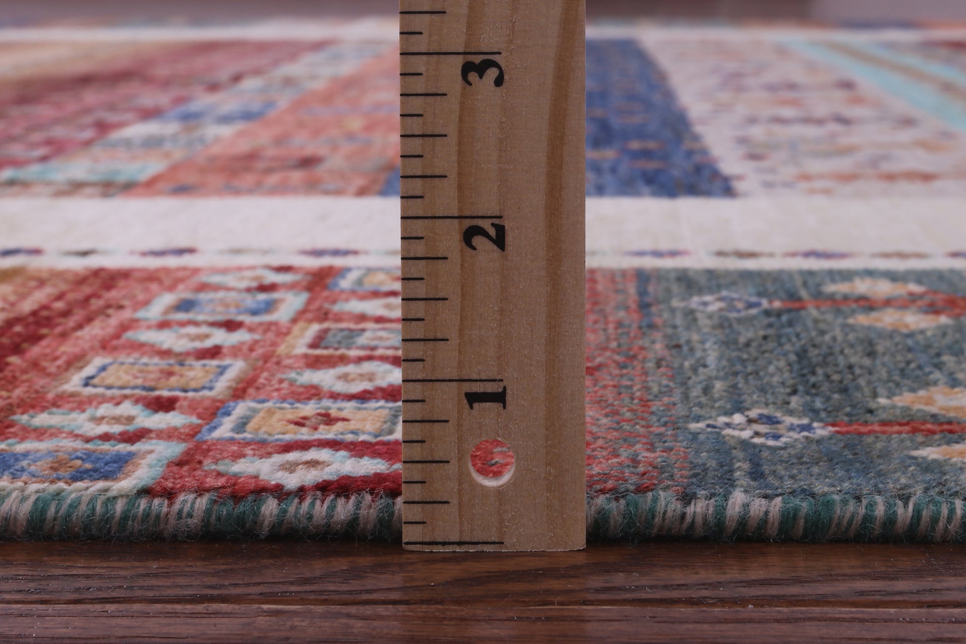 Tribal Persian Gabbeh Hand Knotted Wool Rug - 6' 10" X 9' 11" - Golden Nile