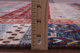 Tribal Persian Gabbeh Handmade Wool Rug - 6' 11" X 9' 11" - Golden Nile