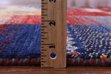 Tribal Persian Gabbeh Hand Knotted Wool Rug - 2' 9" X 3' 11" - Golden Nile
