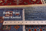 Tribal Persian Gabbeh Hand Knotted Wool Runner Rug - 2' 8" X 10' 1" - Golden Nile