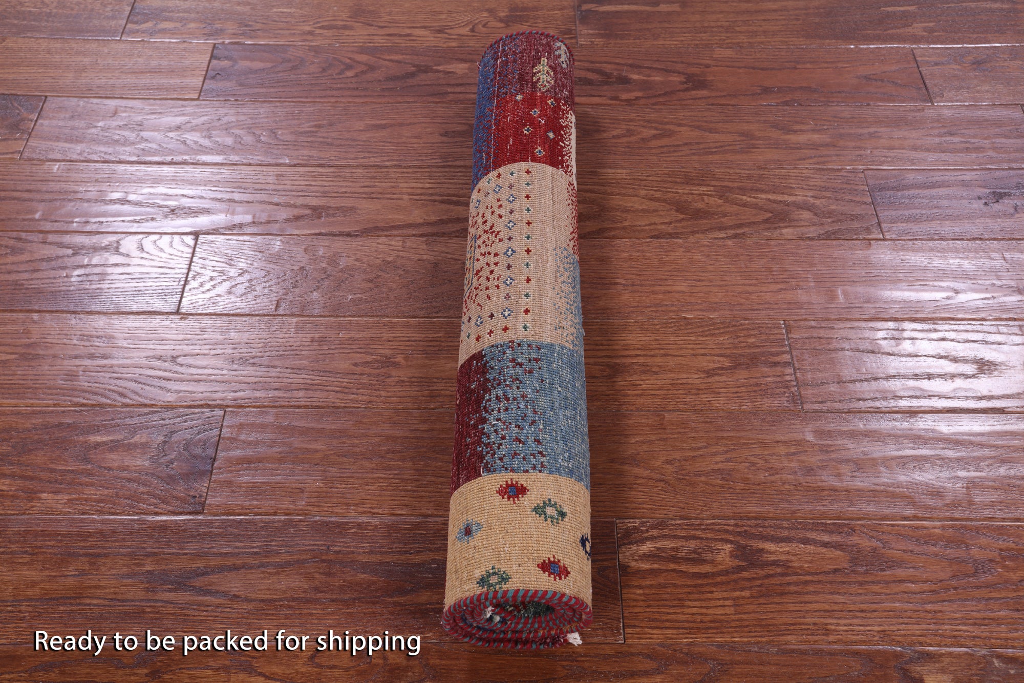 Tribal Persian Gabbeh Handmade Wool Rug - 2' 7" X 4' 1" - Golden Nile
