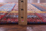 Tribal Persian Gabbeh Hand Knotted Wool Runner Rug - 2' 8" X 9' 9" - Golden Nile