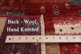 Tribal Persian Gabbeh Hand Knotted Wool Rug - 2' 9" X 4' 1" - Golden Nile