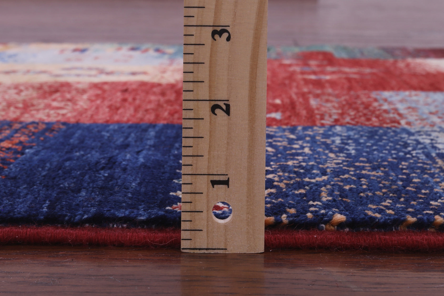 Tribal Persian Gabbeh Hand Knotted Wool Rug - 2' 9" X 4' 1" - Golden Nile