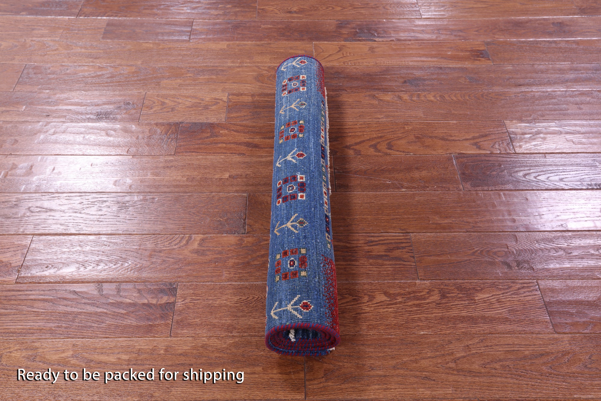 Tribal Persian Gabbeh Hand Knotted Wool Rug - 2' 8" X 4' 4" - Golden Nile