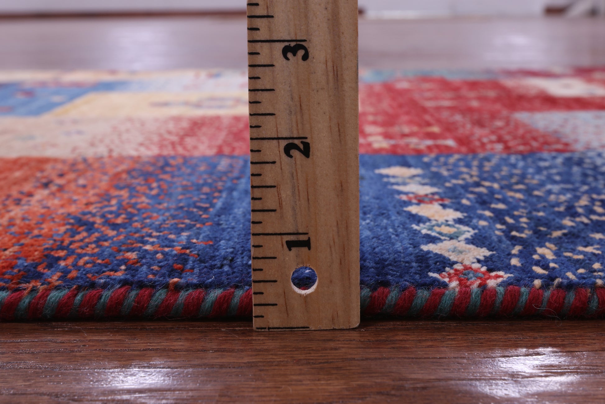 Tribal Persian Gabbeh Handmade Wool Rug - 2' 7" X 4' 0" - Golden Nile