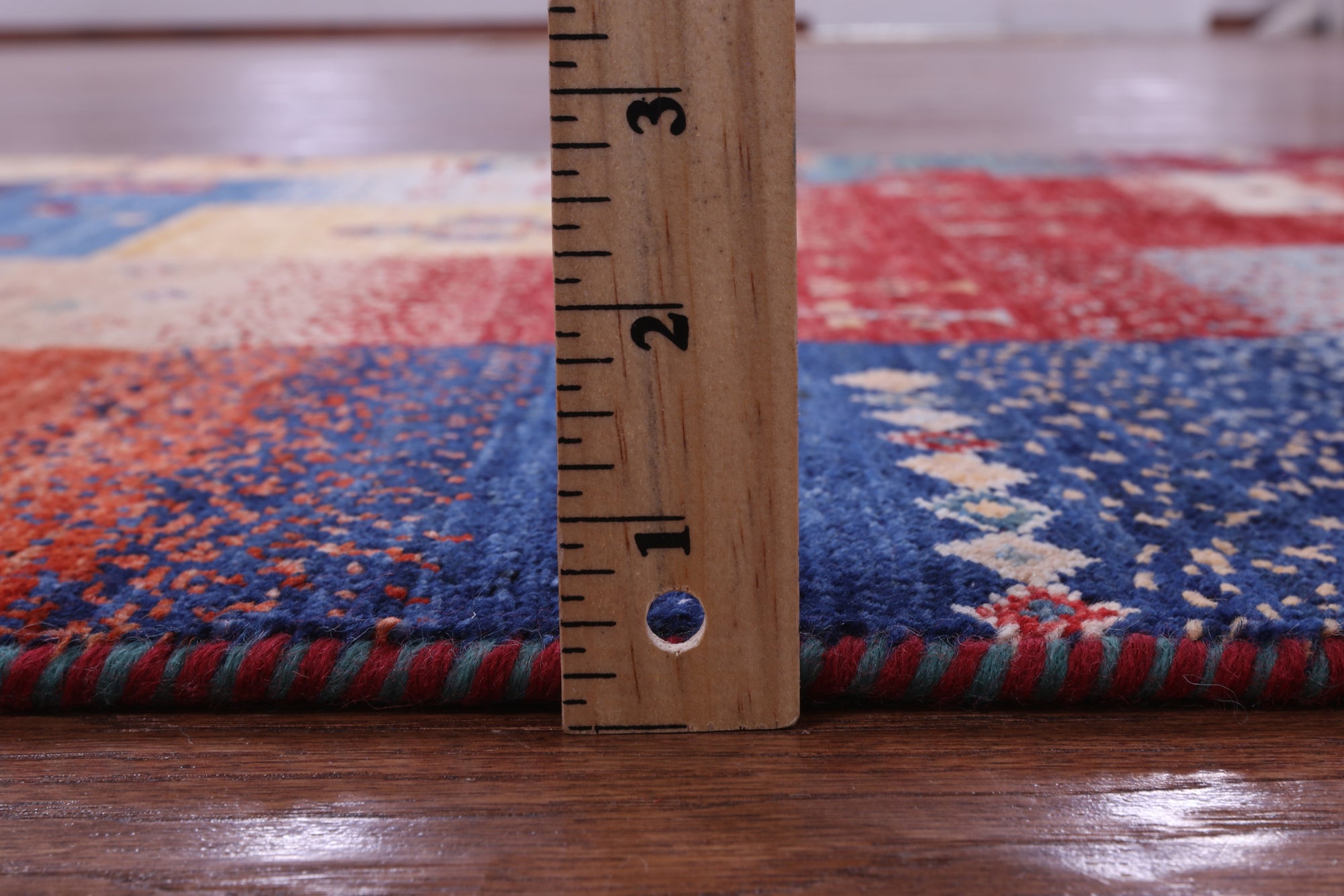 Tribal Persian Gabbeh Handmade Wool Rug - 2' 7" X 4' 0" - Golden Nile