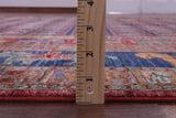 Antiqued Pazyryk Historical Design Handmade Wool Rug - 9' 0" X 11' 9" - Golden Nile