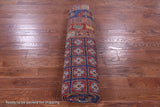 Antiqued Pazyryk Historical Design Handmade Wool Rug - 9' 0" X 11' 9" - Golden Nile