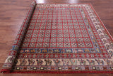 Antiqued Pazyryk Historical Design Handmade Wool Rug - 8' 2" X 9' 10" - Golden Nile