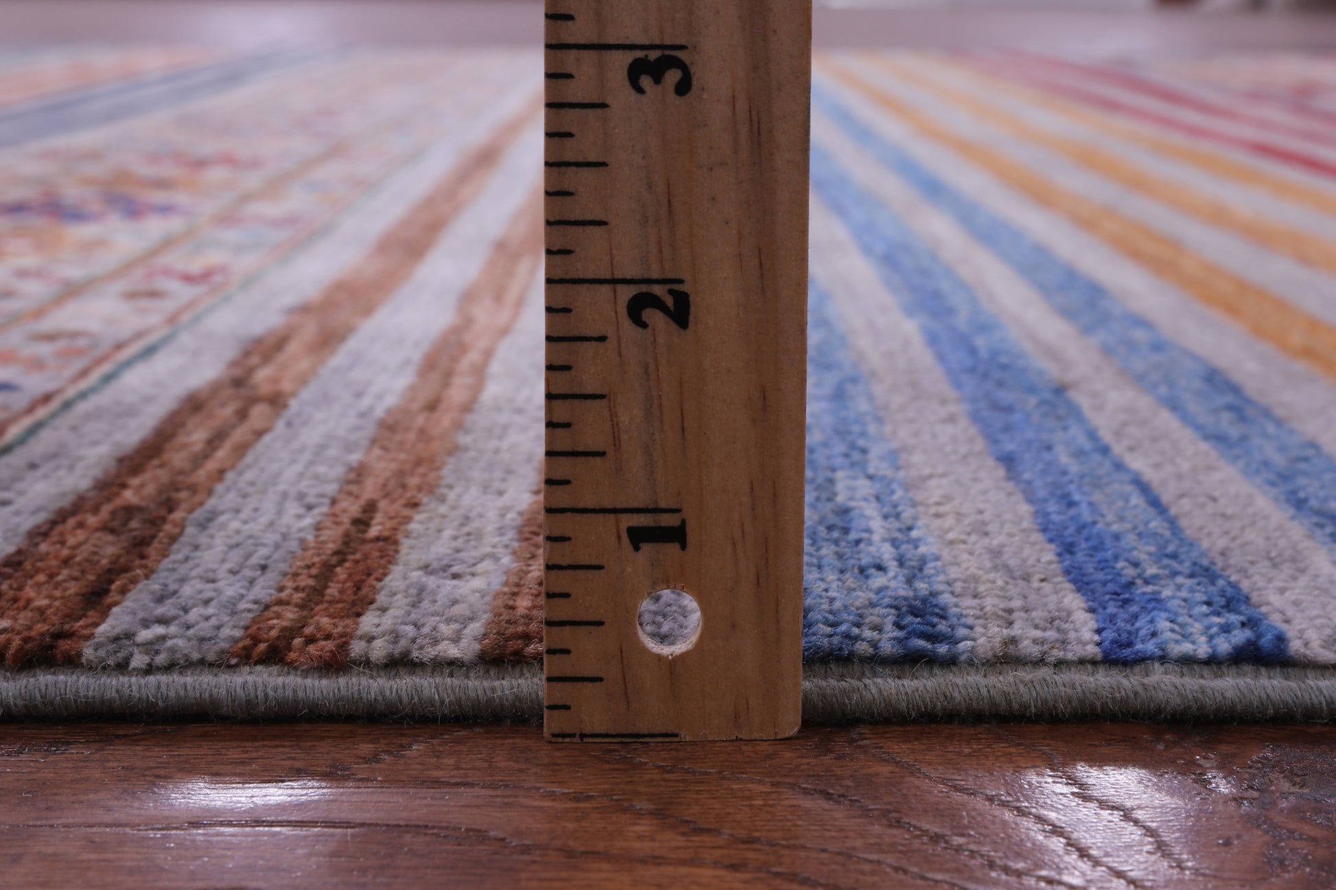 Khorjin Persian Gabbeh Hand Knotted Wool Rug - 5' 8" X 8' 4" - Golden Nile