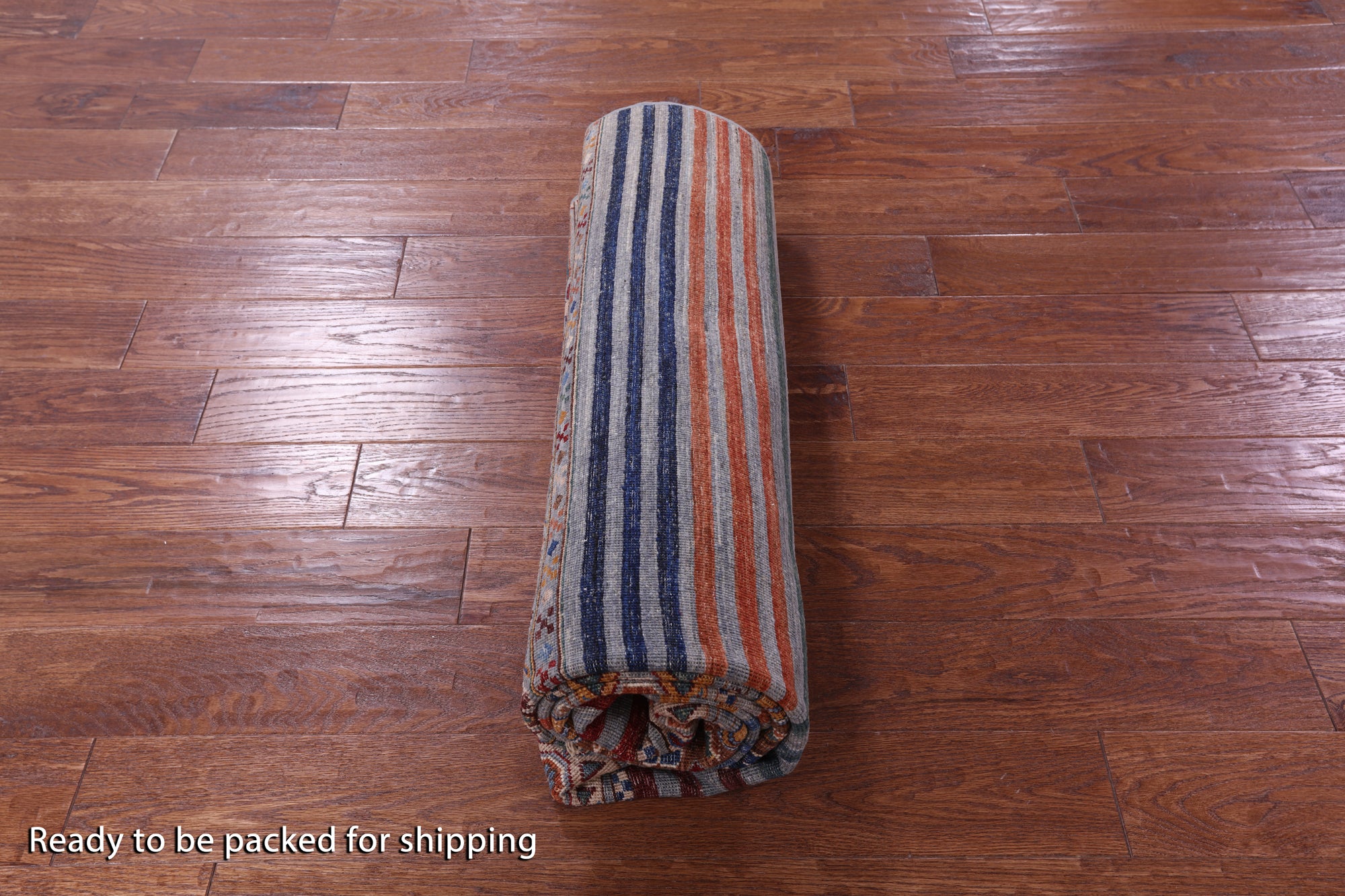 Khorjin Persian Gabbeh Hand Knotted Wool Rug - 5' 8" X 8' 4" - Golden Nile